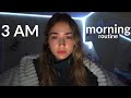 3am Medical School Morning Routine | student house edition
