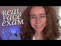 [ASMR] Medically Accurate Face & Neck Exam 🩺💙 (whispered role-play)