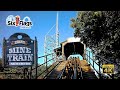 2024 Runaway Mine Train Roller Coaster On Ride Front Seat 4K POV Six Flags Over Texas