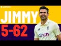 The King of Swing! | Jimmy Anderson Takes 5-62 Against India | England v India 2021 | Lord's
