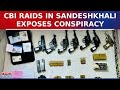 CBI Raids In Sandeshkhali Case: Bombs, Foreign Pistols And Bullets Recovered From Sandeshkhali | TMC