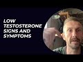 Hypogonadism - Low Testosterone Signs and Symptoms