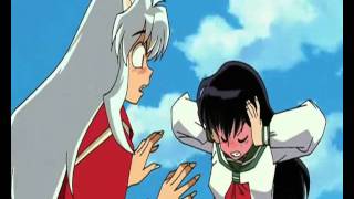 INUYASHA escena graciosa - Después del beso de Inuyasha y Kagome