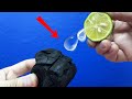 Amazing result! Just mix Lemon in Charcoal and you no longer need to spend money