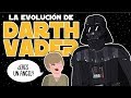 La evolución de Darth Vader (Animada)