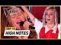 INSANELY HIGH NOTES in 10 Years of The Voice Kids