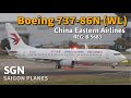 China Eastern Airlines Boeing 737-800 Takes Off at Tan Son Nhat | B-5683 | Saigon Planes