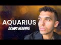 Aquarius Get Ready! Prosperity Lies Ahead Aquarius! *Bonus Reading*