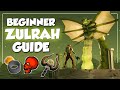 Zulrah Guide For Beginners OSRS 2023 - First KC For Diary!