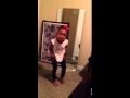 Little girl fussing at her brother