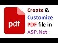 Customize PDF Report in ASP.NET MVC using iTextSharp [Format 02]