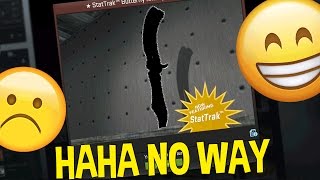 CS:GO THE SADDEST HAPPIEST KNIFE UNBOXING EVER (FUNNY MOMENTS)