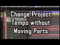 Cubase Fix - Change Project Tempo without Moving Parts