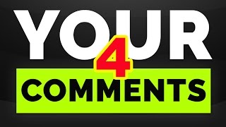 YOUR COMMENTS #4 (September-October)