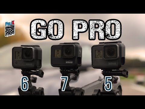 GoPro Hero 7 vs GoPro Hero 6 vs GoPro Hero 5 Test Kamery Grupa Rajdowy Felix