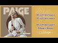 PAIGE- ISONO{official lyric video}