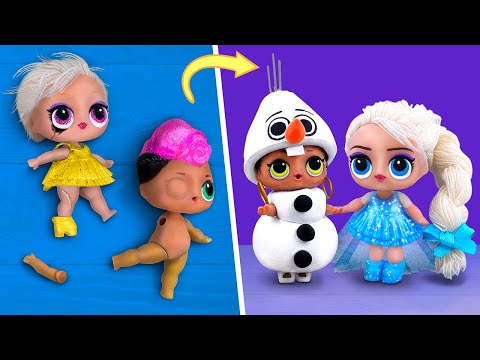 Never Too Old for Dolls 10 Frozen LOL Surprise DIYs