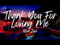 Bon Jovi - Thank You For Loving Me (Lyrics)