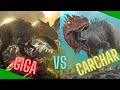 Carcharodontosaurus vs Giganotosaurus | Who is the king of Ark?