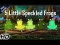 Five Little Speckled Frogs (HD) Nursery Rhyme With Lyrics | Popular Nursery Rhymes | Shemaroo Kids