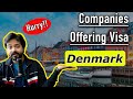 10 Companies in Denmark Hiring People from Abroad