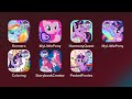 My Little Pony Rainbow Runners,Friendship Celebration,Harmony Quest,MLP Color by Magic,Pocket Ponies