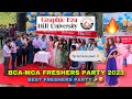 BCA-MCA FRESHERS PARTY 2023 🎉🥳| Graphic Era University | Best Freshers Party | Graphic Era Bhimtal
