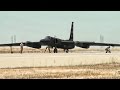 U-2 Spy Plane Takeoffs & Landings With Chase Car Views