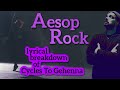 Aesop Rock Analysis | Lyrical Masterclass of Hiphop