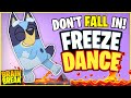 Bluey Freeze Dance 🔥 Brain Break for Kids 🔥 The Floor is Lava 🔥 Just Dance 🔥 Don't Fall In