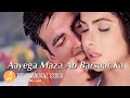 Aayega Maza Ab Barsaat Ka / Andaaz / 2003 / Romantic Hindi Song / priyanka Chopra / Akshay Kumar