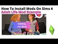 How To Install Adult Life Mod For Sims 4 | 2024