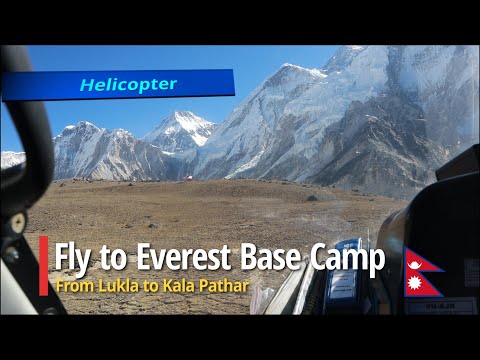 From Lukla to Everest Base Camp by Helicopter