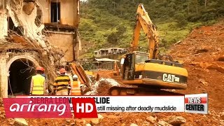 Death toll rises as some 600 people are still missing in Sierra Leone