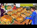 18 Yrs Old Hardworking Twin Boys Selling Noodles Burger Street Food Hindi Kahani Hindi Moral Stories
