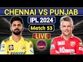 IPL Live: CSK Vs PBKS, Match 53 | IPL Live Scores & Commentary | IPL 2024 | Chennai Vs Punjab, PKIN