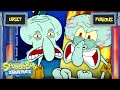 Squidward's Stages of Anger 😡 | SpongeBob