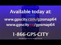 Garmin GPSMAP 64 Series Track Settings with GPS City