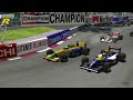 GP4 Benetton B192 MOD 1992 Monaco Circuit