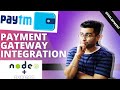 Node JS Express Paytm Payment Gateway Integration 💻  Live Demo [Source Code] - Technical Suneja 🔥