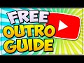 Make A FREE Outro For YouTube Videos (WORKS 2022) 🎨 YOUTUBE ENDSCREEN TEMPLATE