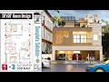 29'x45' Exterior House Design in 3DS Max with V-ray | Complete Tutorial