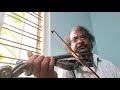 CARNATIC VIOLIN TUTORIAL  Dhaiva sneham varnichidan  Violin  short cover Vattappara Vijayakumar