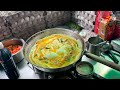 India's Best Scrambled Egg Omelette | Cheese Egg Omelette Pizza | INDIAN STREET FOOD