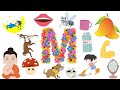 M letter words | words starts with M letter @Rabbitkids716 #kidslearning #preschool #toddlers