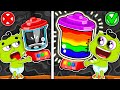 Liam Family USA | Rainbow Blender in DIY T-shirt Challenge | Family Kids Cartoons