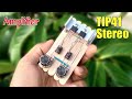 Mini Amplifier TIP41 Stereo
