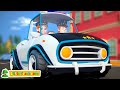 Wheels On The Police Car, Vehicle Cartoon and Nursery Rhymes for Babies