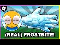 How to ACTUALLY get FROSTBITE GLOVE + "ICE ESSENCE" BADGE in SLAP BATTLES! [ROBLOX]