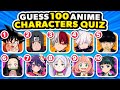 Guess 100 ANIME CHARACTERS in 3 SECONDS 💯 | Most Popular Animes 2024 🔥
